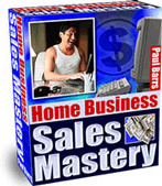 Ebook cover: Home Business Sales Mastery
