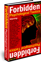 Ebook cover: Forbidden Psychological Tactics