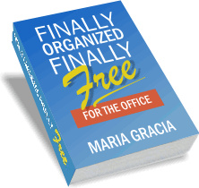 Ebook cover: Finally Organized, Finally Free FOR THE OFFICE