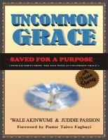 Ebook cover: Uncommon Grace: Saved for a purpose