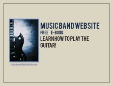 Ebook cover: MusicBandWebsite Guitar Playing