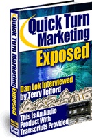 Ebook cover: Quick-Turn Marketing Exposed