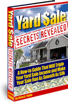 Ebook cover: Yard Sale Secrets Revealed