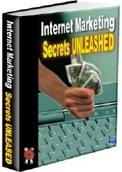 Ebook cover: Internet Marketing Secrets Unleashed