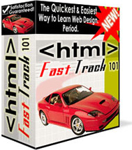 Ebook cover: HTML Fast Track 101
