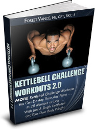 Ebook cover: The Kettlebell Challenge Workouts