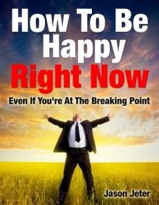 Ebook cover: How To Be Happy Right Now!