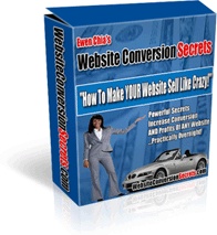 Ebook cover: Website Conversion Secrets