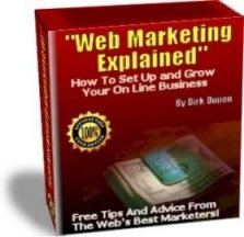 Ebook cover: Web Marketing Explained