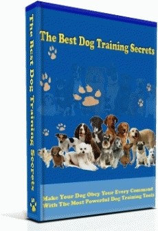 Ebook cover: The Best Dog Training Secrets