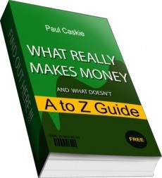 Ebook cover: What Really Makes Money A to Z Guide
