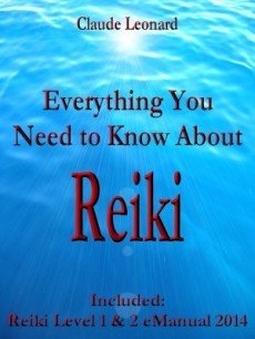 Ebook cover: free Reiki Level 1 and 2 eManual