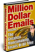Ebook cover: Million Dollar Emails