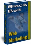 Ebook cover: Black Belt Web Marketing