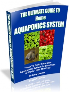 Ebook cover: The Ultimate Guide to Home Aquaponics System