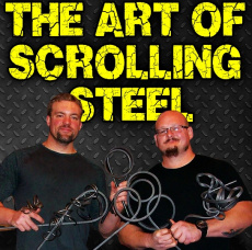 Ebook cover: The Art of Scolling Steel