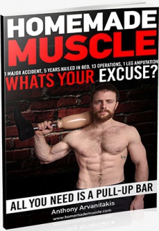 Ebook cover: Homemade Muscles