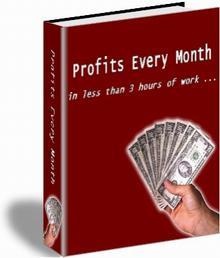 Ebook cover: Profits Every Month