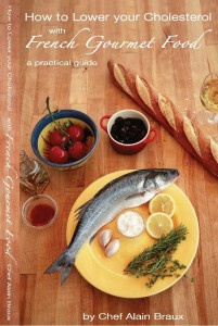 Ebook cover: How to Lower Your Cholesterol with French Gourmet Food