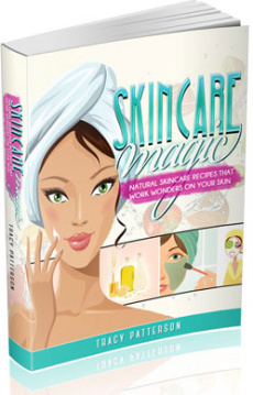 Ebook cover: Skincare Magic: Natural Skincare Recipes That Work Wonders On Your Skin