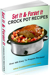 Ebook cover: Set It & Forget It Crock Pot Recipes