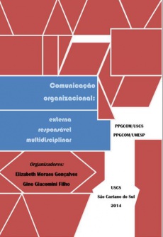 Ebook cover: Comunicação organizacional: externa, responsável, multidisciplinar.
