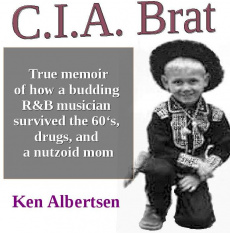 Ebook cover: C.I.A. Brat