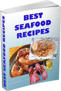Ebook cover: Best Seafood Recipes Cookbook