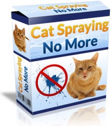Ebook cover: Cat Spraying No More