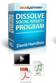 Ebook cover: Dissolve Social Anxiety Program