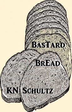 Ebook cover: Bastard Bread