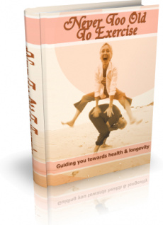 Ebook cover: Never Too Old To Exercise