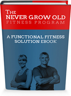 Ebook cover: Never Grow Old Fitness Program