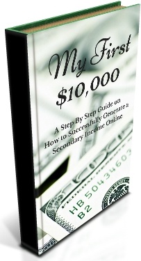 Ebook cover: My First $10,000