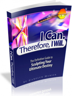 Ebook cover: I Can, Therefore I Will
