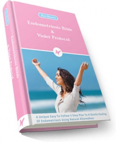Ebook cover: Endometriosis Bible & Violet Protocol