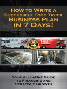 Ebook cover: How To Write A Successful Food Truck Business Plan