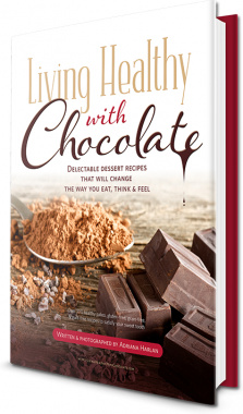 Ebook cover: Living Healthy With Chocolate