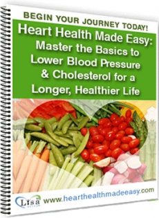 Ebook cover: Heart Health Made Easy: How to Lower Blood Pressure & Cholesterol