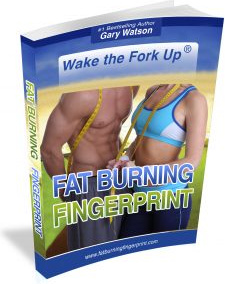 Ebook cover: The Fat Burning Fingerprint Diet