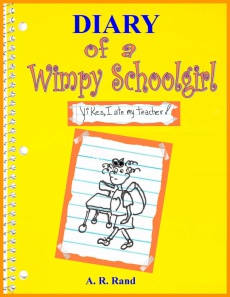 Ebook cover: Diary of a Wimpy Schoolgirl