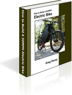 Ebook cover: How to Build a 50MPH Electric Bike