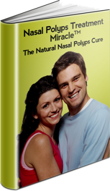 Ebook cover: Nasal Polyps Treatment Miracle