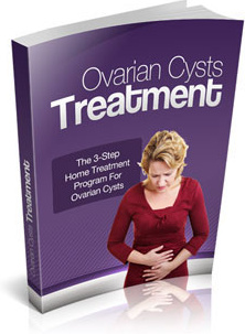 Ebook cover: Ovarian Cysts Treatment
