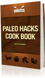 Ebook cover: The Paleo Hacks Cookbook