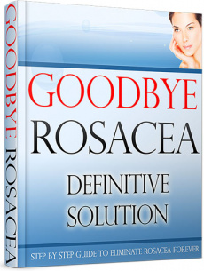 Ebook cover: Goodbye Rosacea