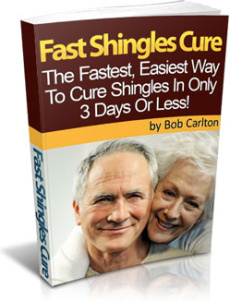 Ebook cover: Fast Shingles Cure