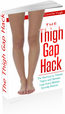 Ebook cover: The Thigh Gap Hack