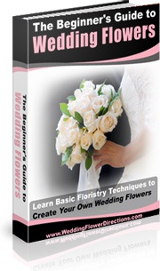 Ebook cover: The Beginner's Guide to Wedding Flowers