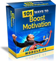 Ebook cover: 101 Ways to Boost Motivation